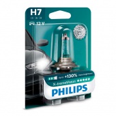 Галогенная лампа H7 Philips X-treme Vision +130% 12972XV+B1