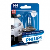 Галогенная лампа H4 Philips Crystal Vision 12342CVB1