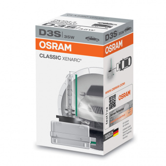   D3S Osram CLASSIC 35W 66340 CLC