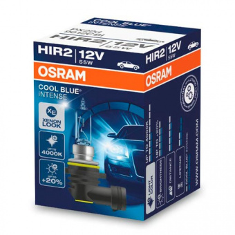 Галогенная лампа HIR2 9012 Osram Cool Blue Intense 9012CBI