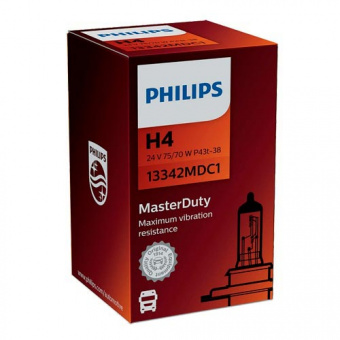   H4 Philips MasterDuty 24V 13342MDC1