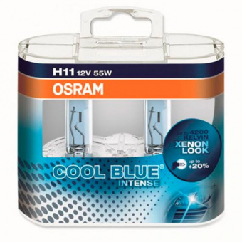   H11 Osram Cool Blue Intense DuoBox 64211CBI-HCB